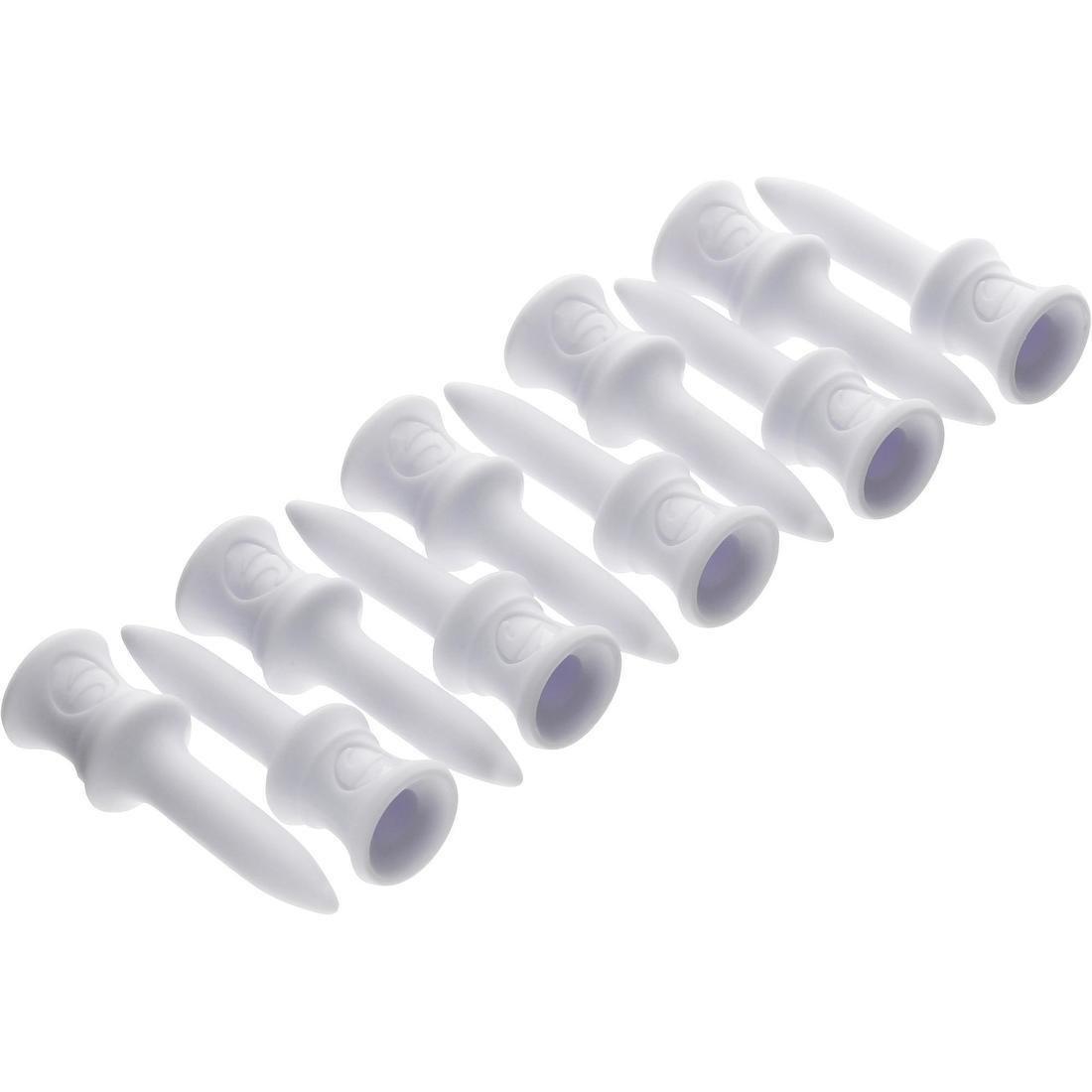 12 mm Step Tee X10 - White, No Color, large image number 2