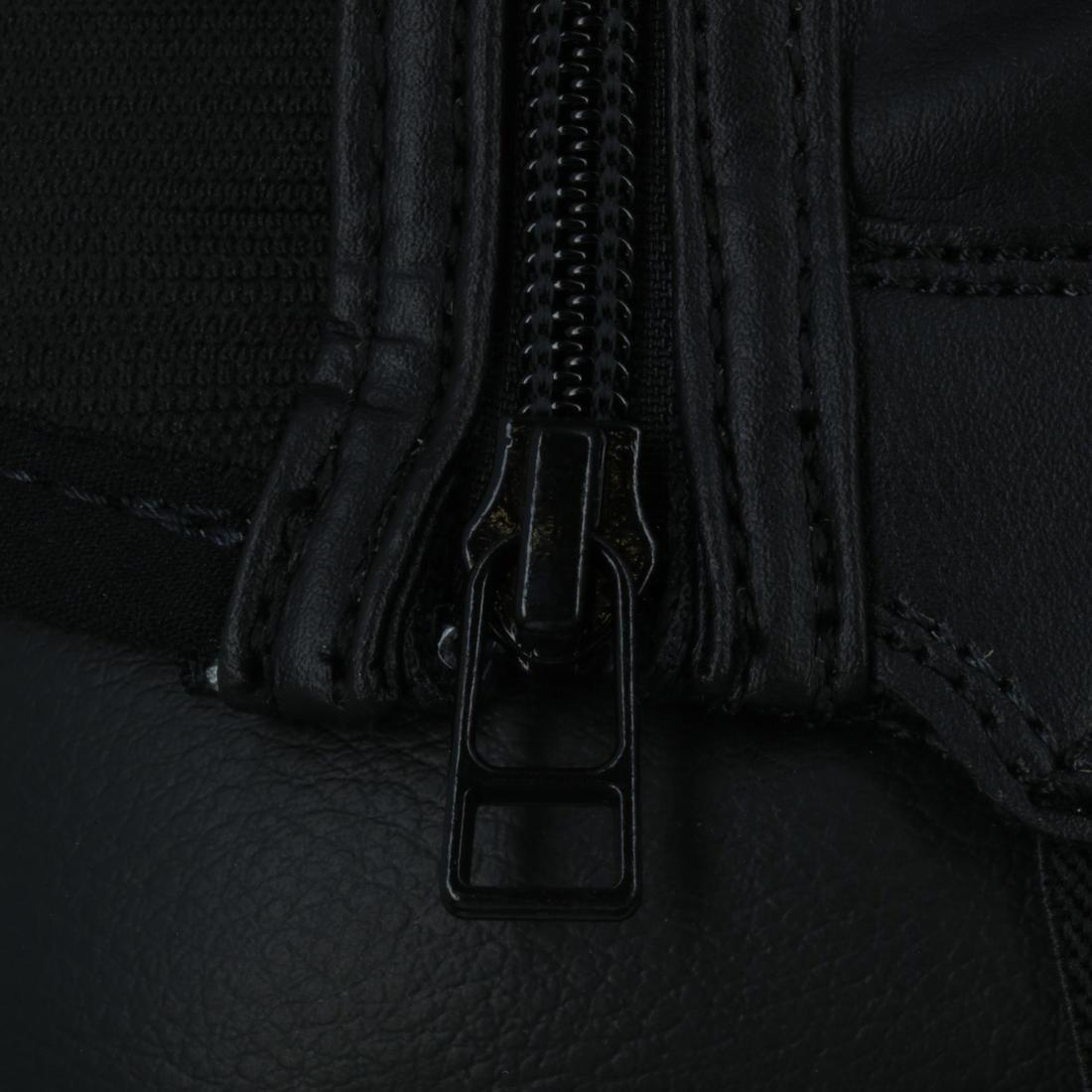 8 Yrs/H 28cm  Classic 140 Kids Horse Riding Synthetic Half Chaps - Black, , large image number 6