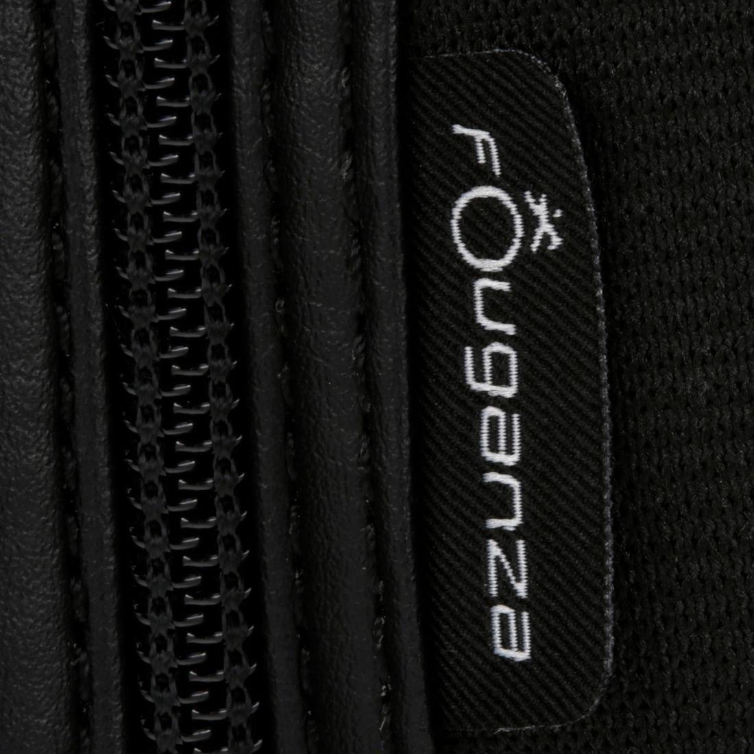 8 Yrs/H 28cm  Classic 140 Kids Horse Riding Synthetic Half Chaps - Black, , large image number 9