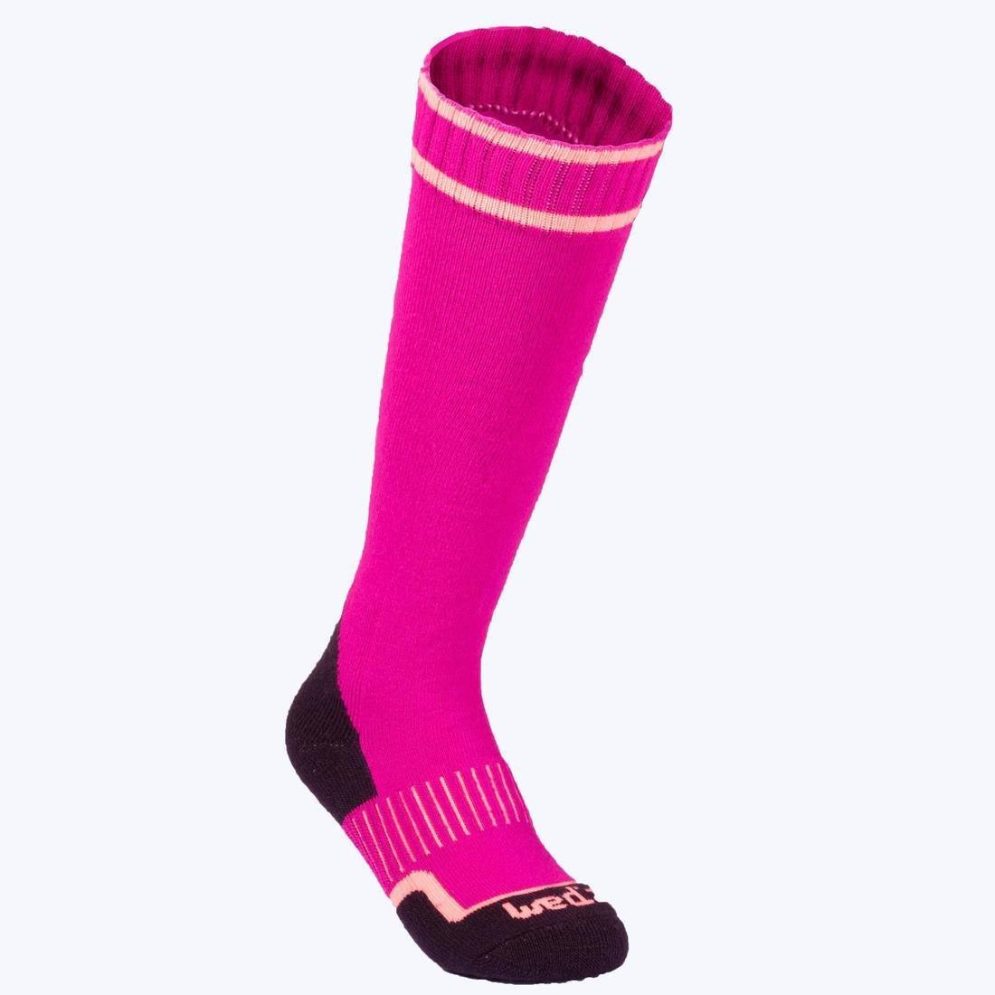 EU 27-30  Kids' Ski Socks 100, Cobalt Blue, , large image number 4
