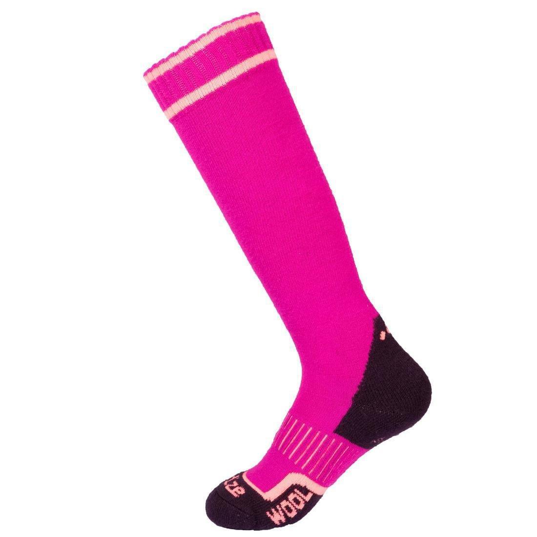 EU 27-30  Kids' Ski Socks 100, Cobalt Blue, , large image number 6