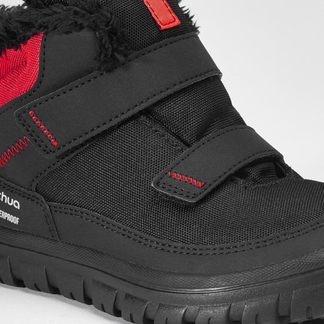 EU 28  Childs Waterproof Walking Boots, Black, , large image number 4