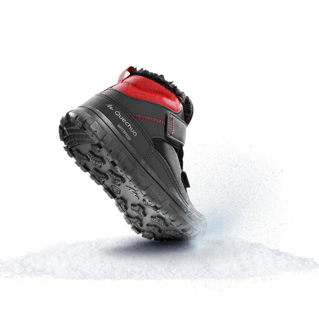 EU 28  Childs Waterproof Walking Boots, Black, , large image number 5