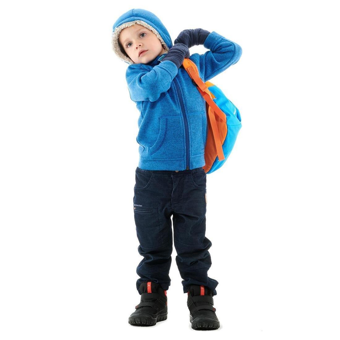 EU 28  Childs Waterproof Walking Boots, Black, , large image number 6