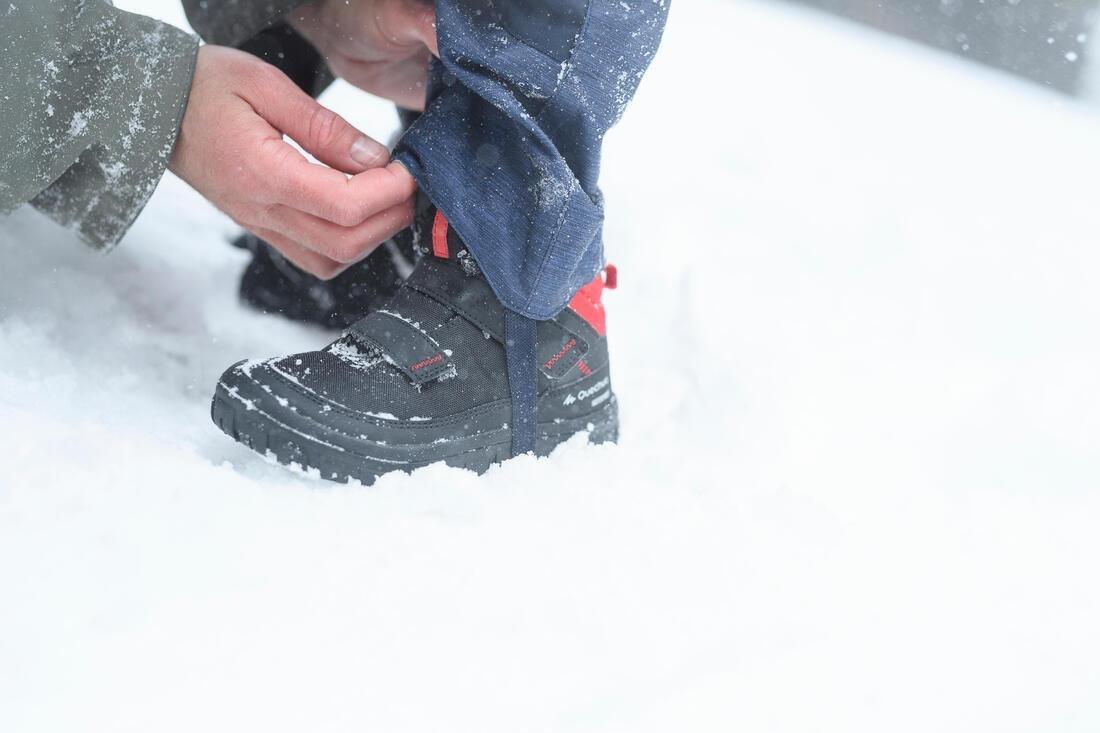 EU 28  Childs Waterproof Walking Boots, Black, , large image number 7