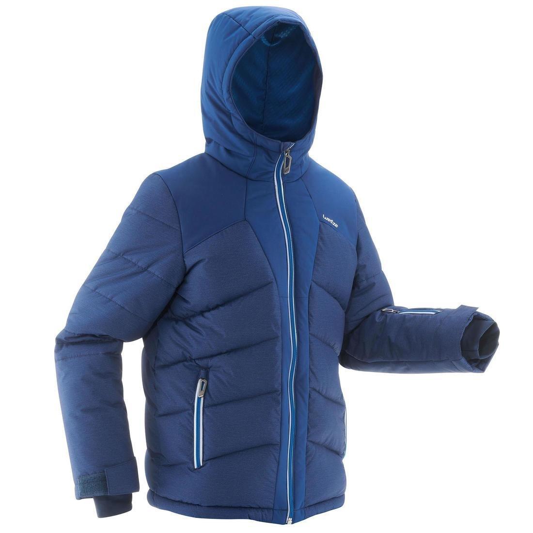 12-13 Years  CHILDREN'S SKI JACKET WARM 500 -  AND, Charcoal Grey, , large image number 8