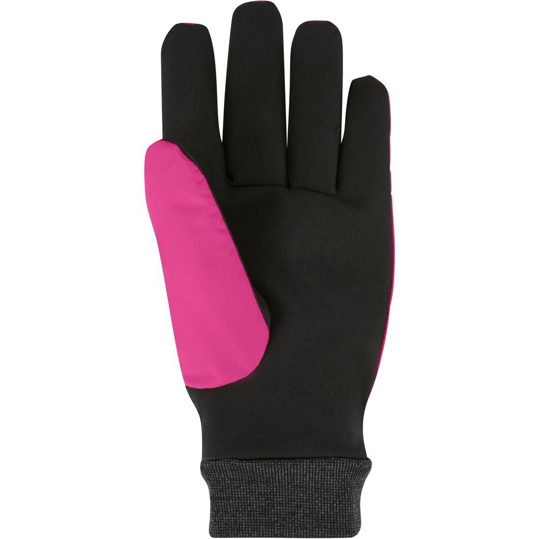 Small  Warm Fit Adult Downhill Skiing Gloves, Fuchsia, No Color, large image number 7
