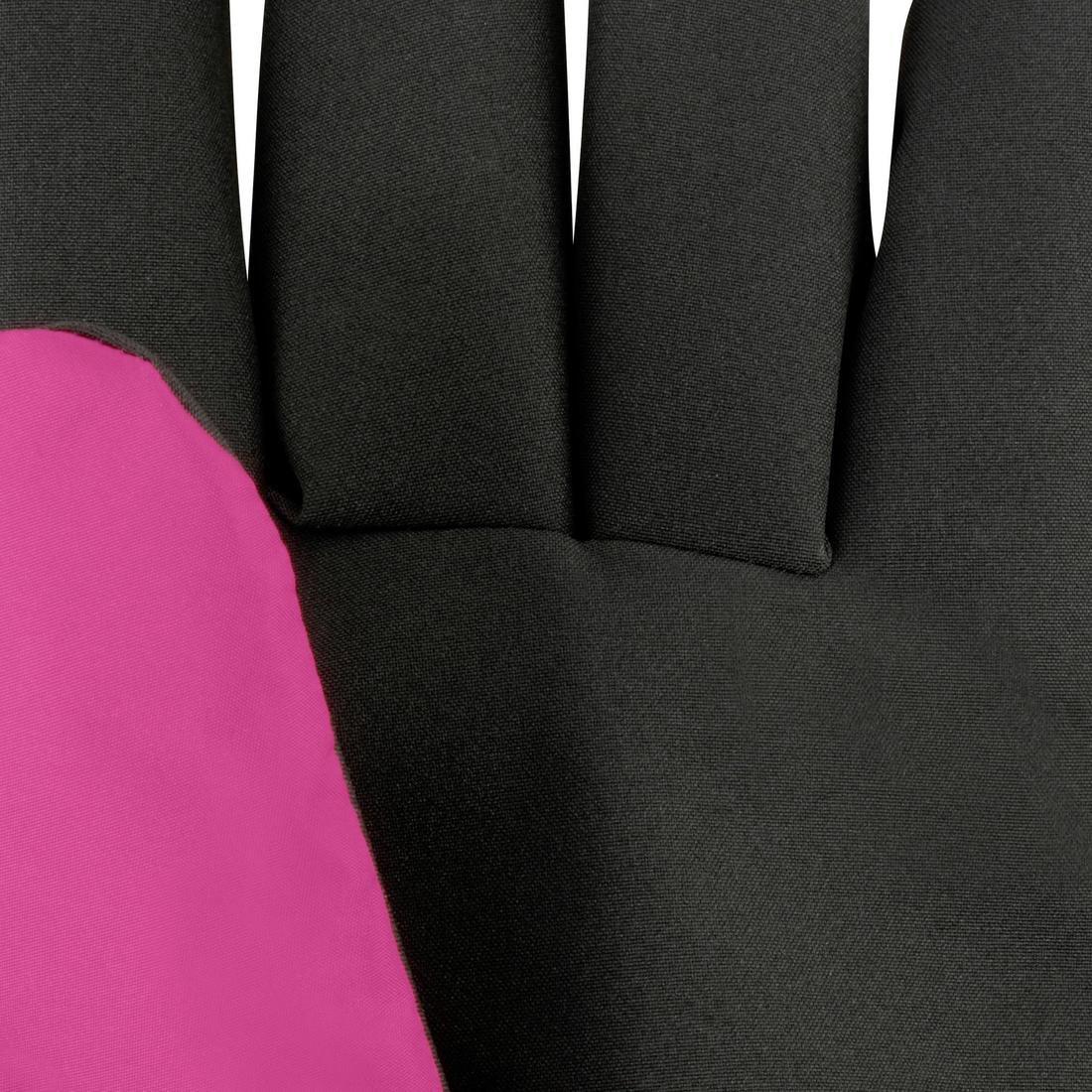 Small  Warm Fit Adult Downhill Skiing Gloves, Fuchsia, No Color, large image number 12