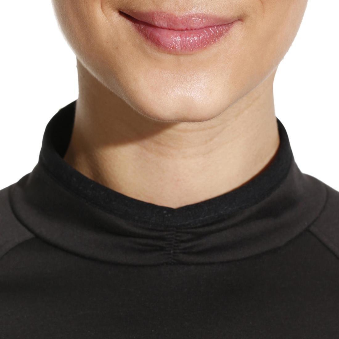 Small  Women's Base Layer Ski Top - Black, No Color, large image number 6