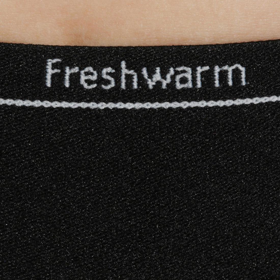6-7 Yrs  Kids Ski Base Layer Bottoms, Black, , large image number 8
