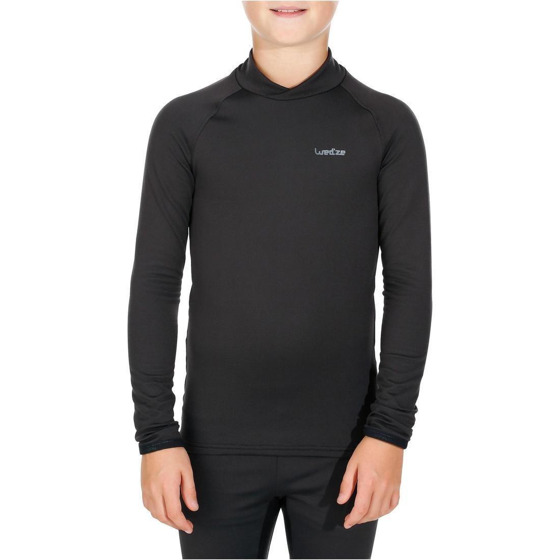 6-7Y  Freshwarm Children's Ski Base Layer - Kid  Yeti 17, Black, , large image number 0