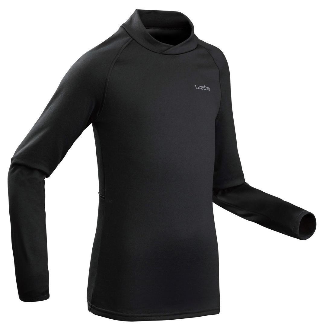6-7Y  Freshwarm Children's Ski Base Layer - Kid  Yeti 17, Black, , large image number 1