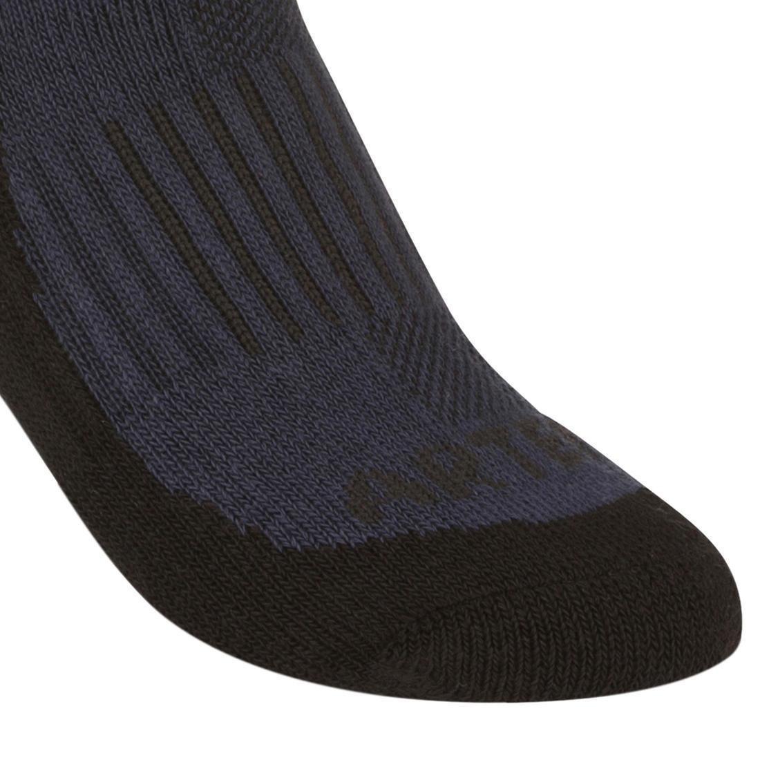 EU 27-30  RS 500 Junior High Sports Socks Tri-Pack, Asphalt Blue, , large image number 9