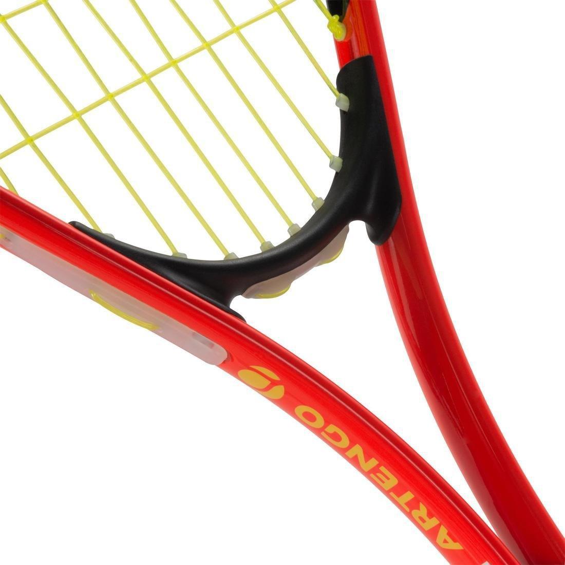 Sr 130 23-Inch Junior Squash Racket, Flup Orange Ppe, No Color, large image number 6