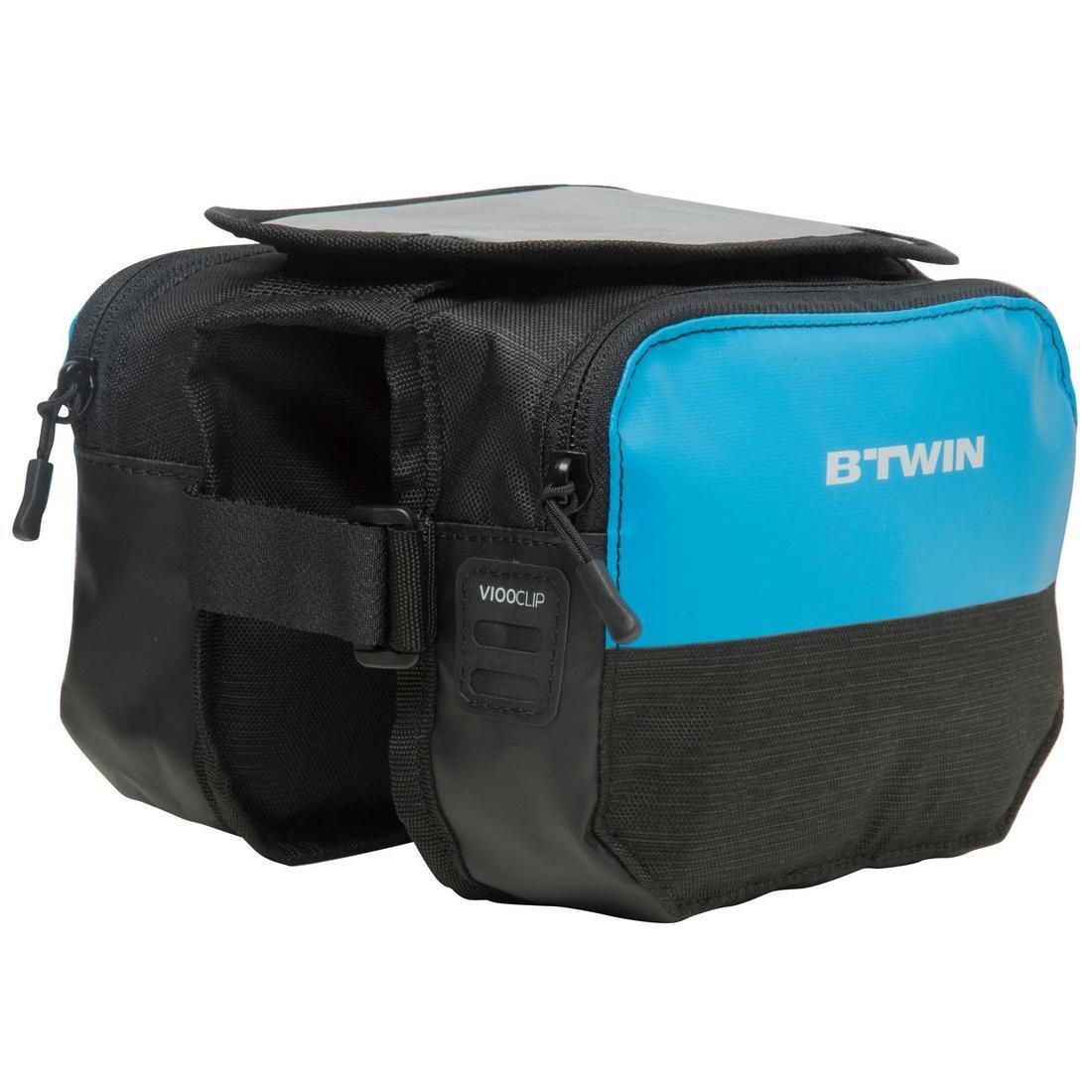 520 Double Bike Frame Bag 2L, Cyan, , large image number 0