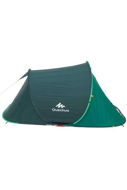 2 seconds camping tent | 3 person green, , large image number 10