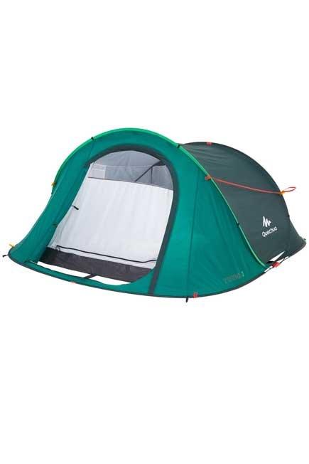 2 seconds camping tent | 3 person green, , large image number 11