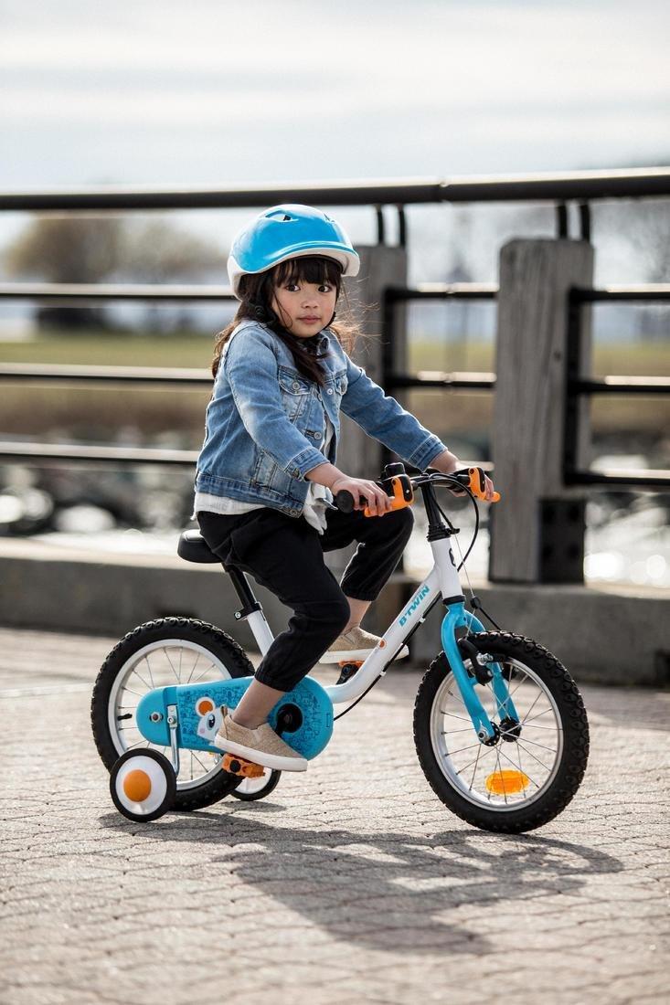  3-5 Yrs Kids 14 Bike Arctic 100, Snow White, , large image number 4