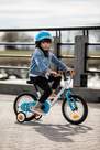 BTWIN - دراجة أطفال مقاس 14 بوصة فريدة من نوعها 3-4.5 سنة 100 - القطب الشمالي ، بياض الثلج