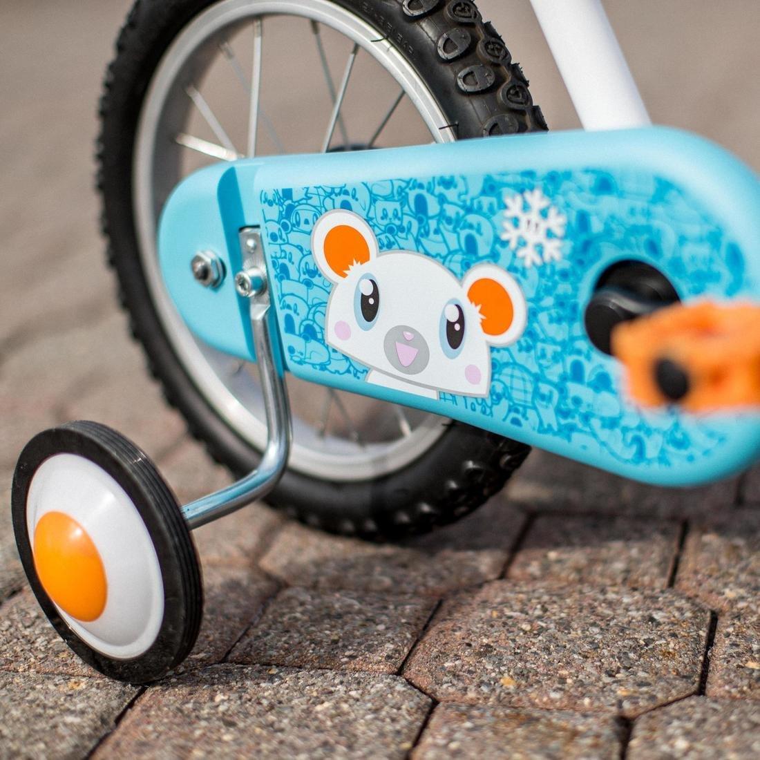  3-5 Yrs Kids 14 Bike Arctic 100, Snow White, , large image number 12