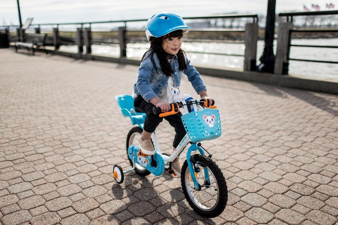  3-5 Yrs Kids 14 Bike Arctic 100, Snow White, , large image number 14