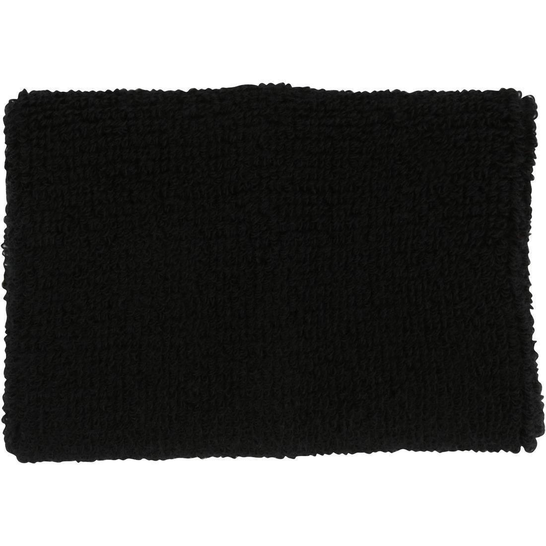 Adult  Fitness Wristbands Twin-Pack - Black, , large image number 1