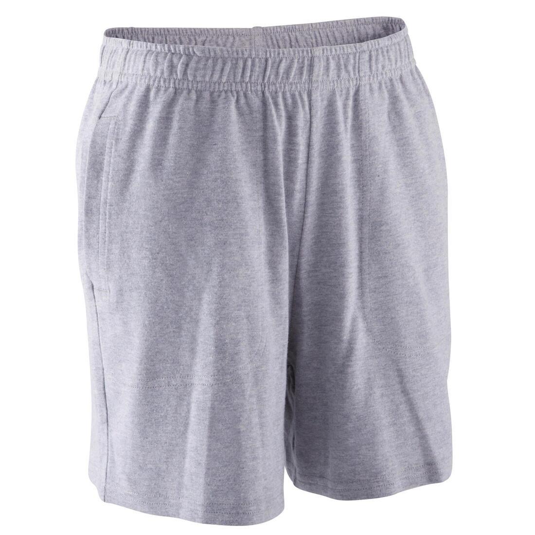 Boys' Gym Shorts, Navy Blue, No Color, large image number 1
