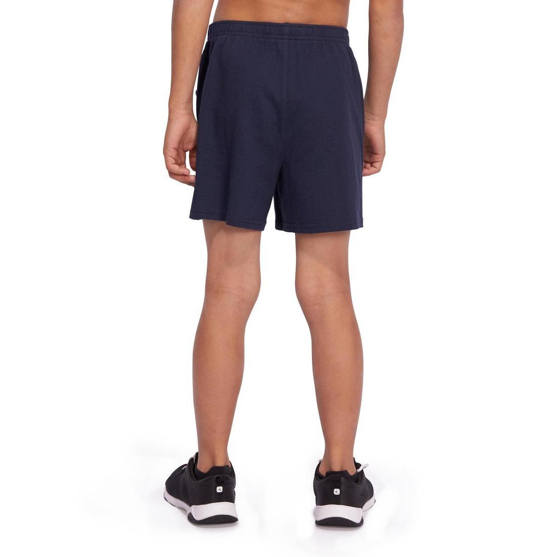 Boys' Gym Shorts, Navy Blue, No Color, large image number 9