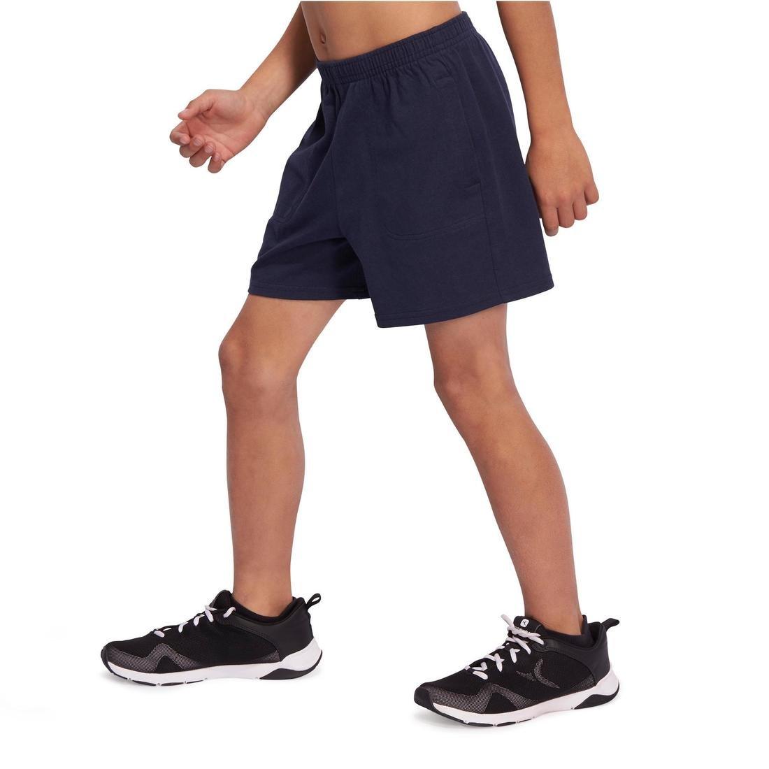 Boys' Gym Shorts, Navy Blue, No Color, large image number 10