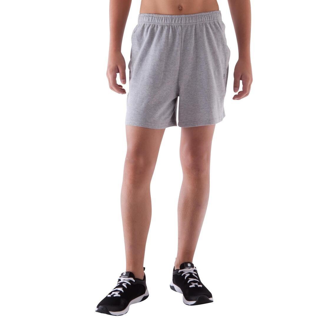 Boys' Gym Shorts, Navy Blue, No Color, large image number 12