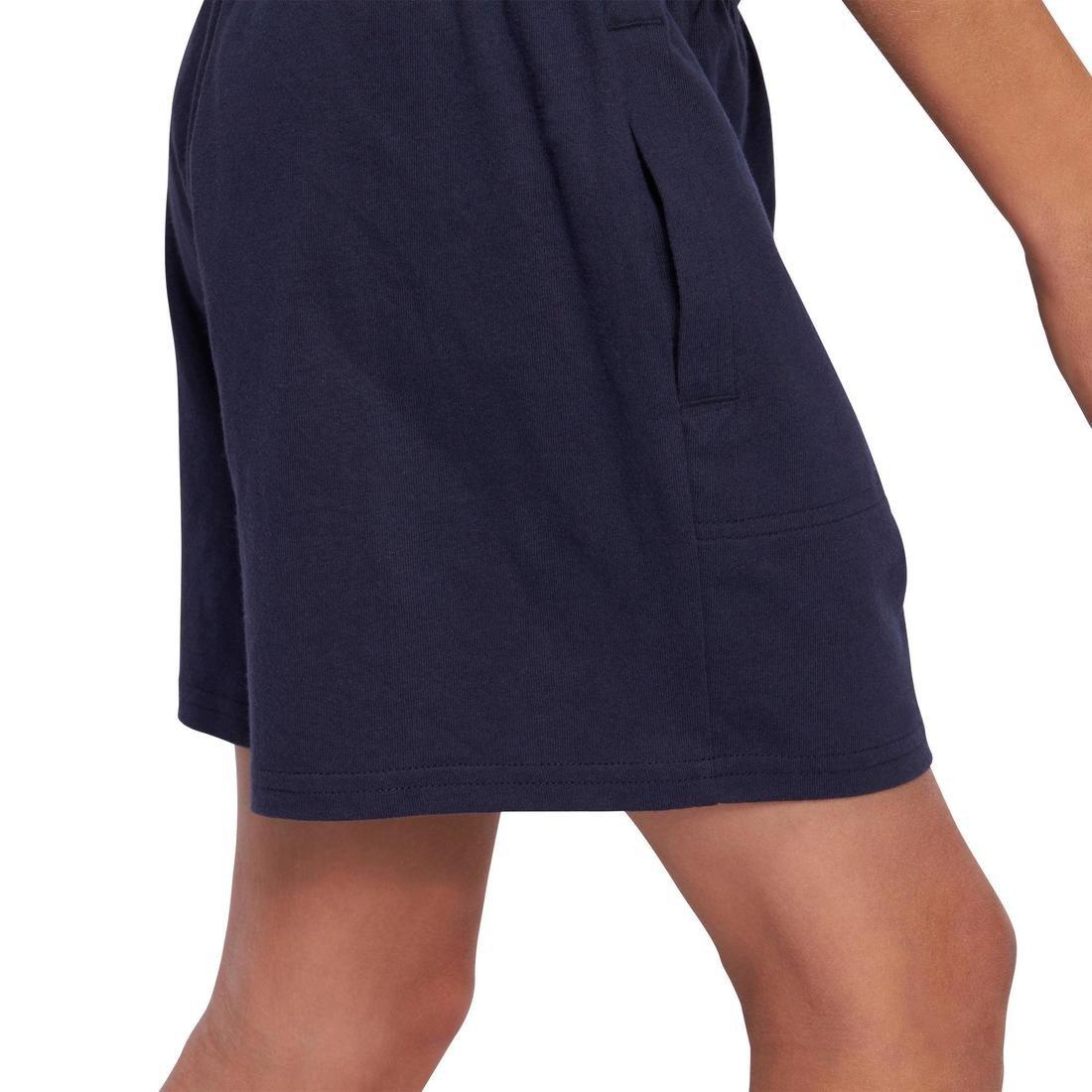 Boys' Gym Shorts, Navy Blue, No Color, large image number 14