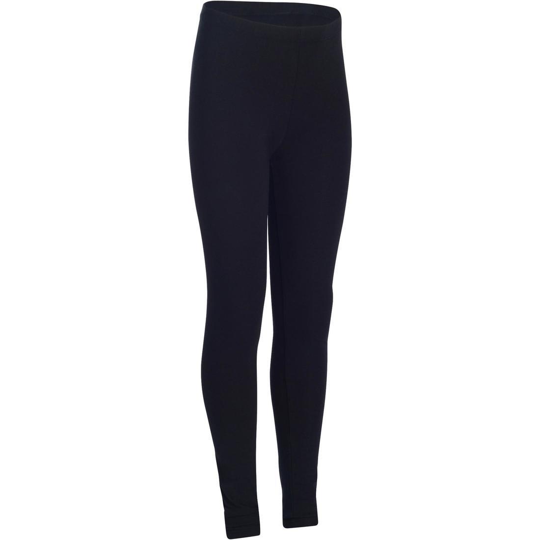 14-15 Years  100 Girls' Gym Leggings - Black Title, , large image number 13