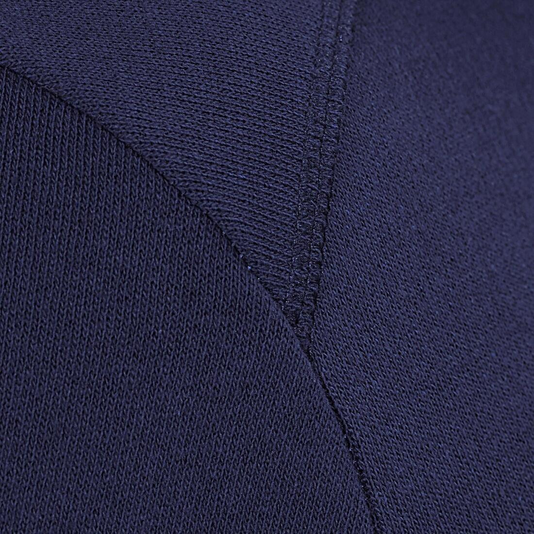 Small  Crew Neck Gym And Pilates Sweatshirt - Navy Blue, , large image number 8