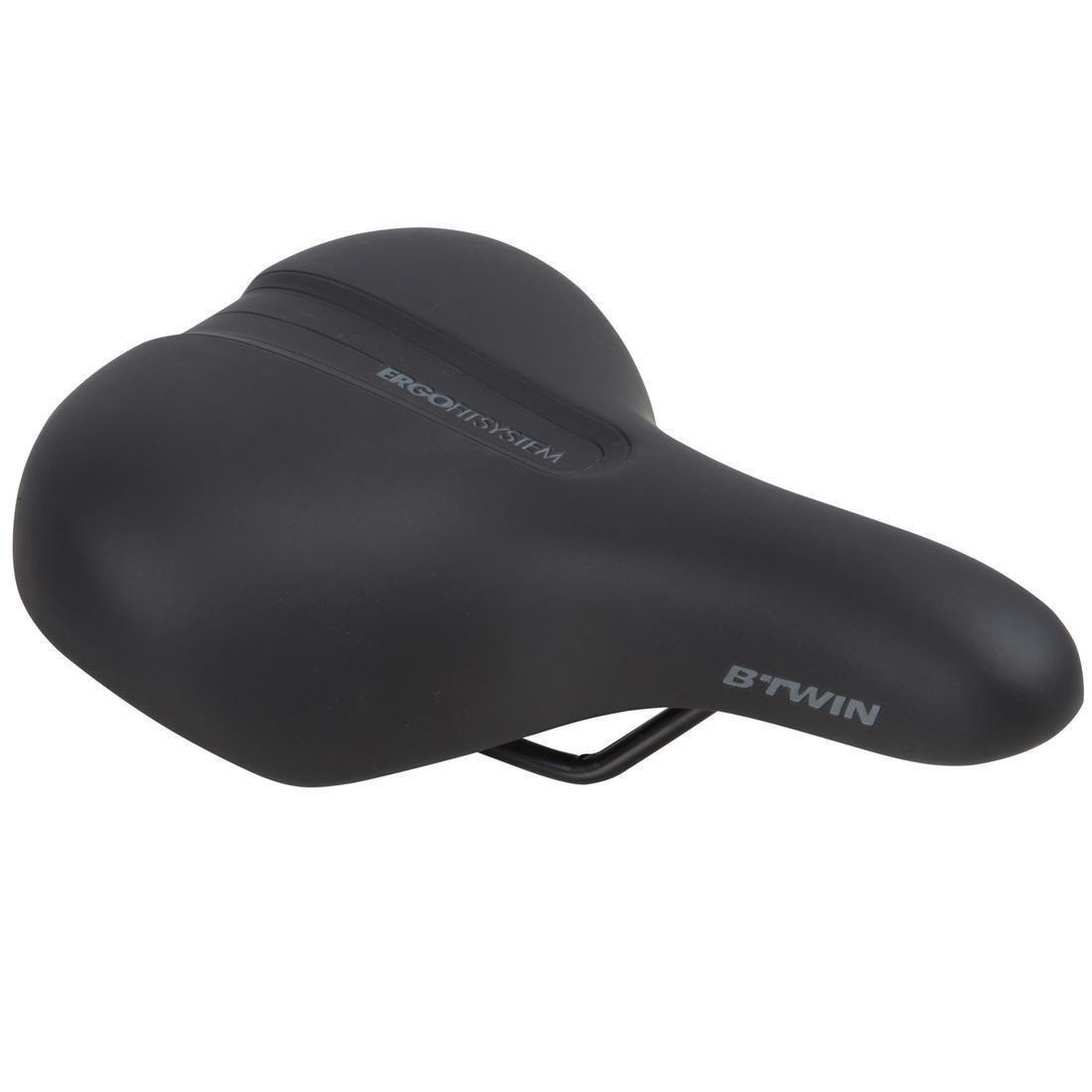 Kid 90� Cycling Saddle 20/24, Black, , large image number 0