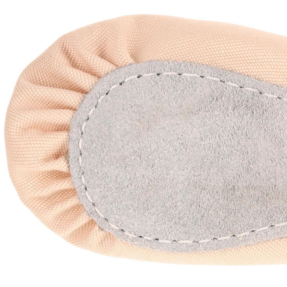 Woven Demi-Pointe Ballet Shoes Salmon Title, No Color, large image number 12