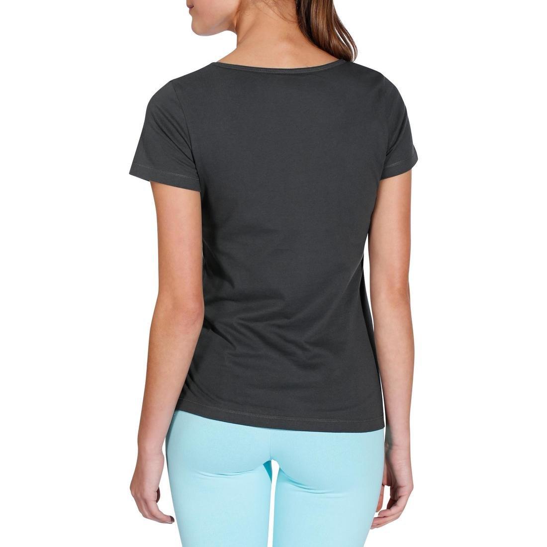 PINK 100% Cotton Fitness T-Shirt, No Color, large image number 2