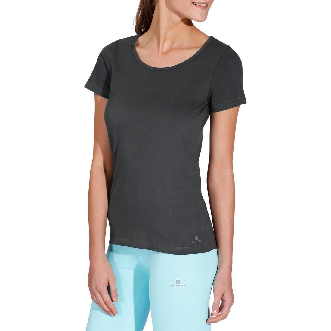PINK 100% Cotton Fitness T-Shirt, No Color, large image number 4