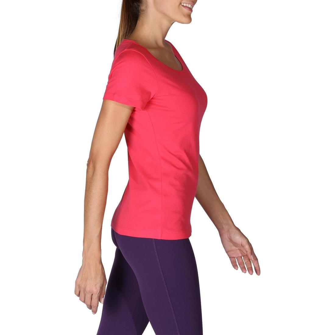 PINK 100% Cotton Fitness T-Shirt, No Color, large image number 11