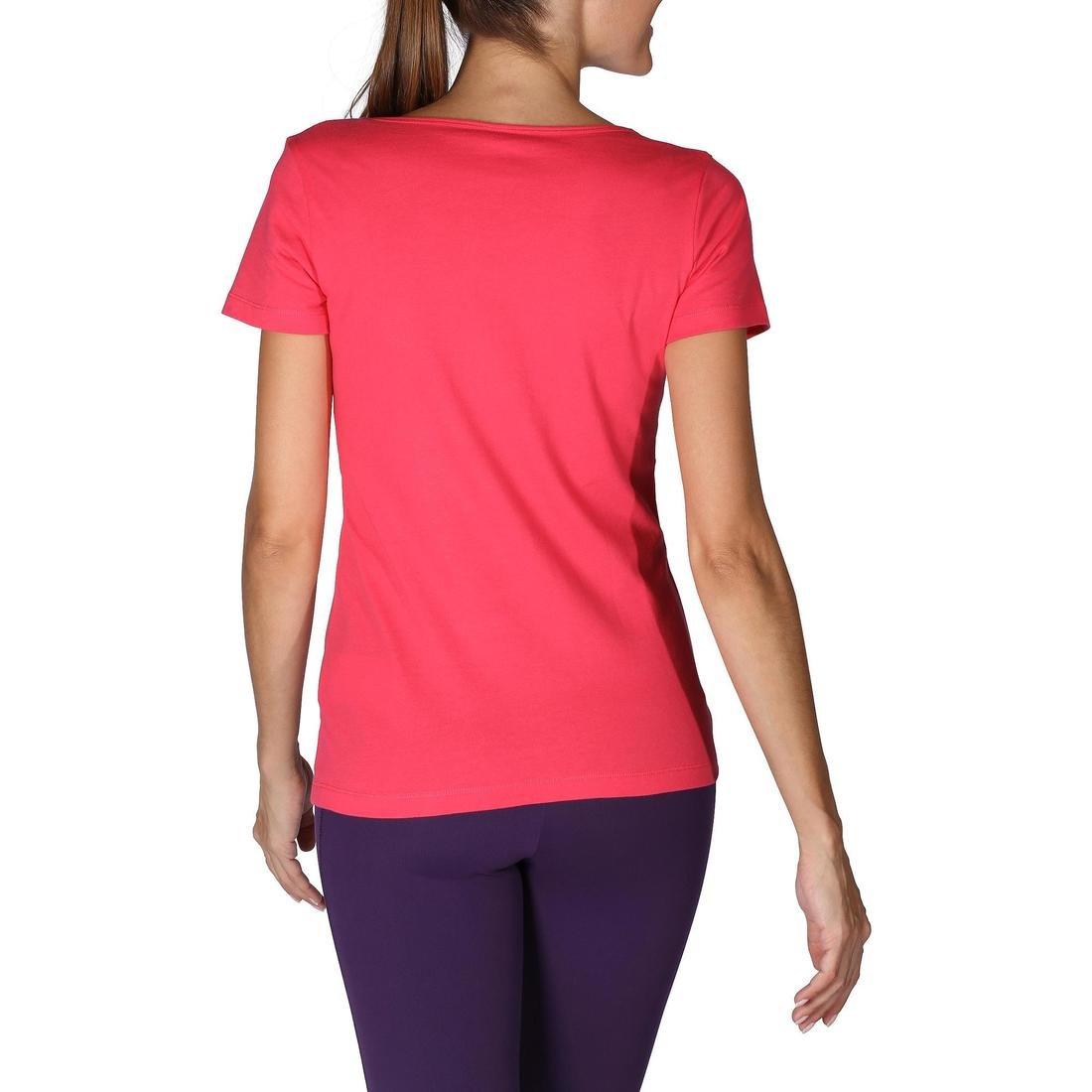 PINK 100% Cotton Fitness T-Shirt, No Color, large image number 13