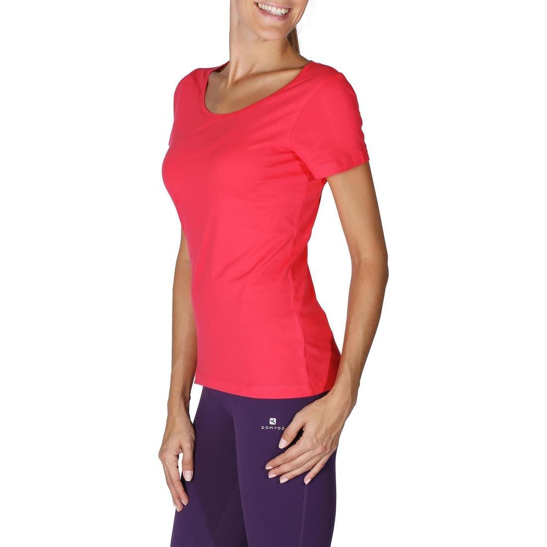 PINK 100% Cotton Fitness T-Shirt, No Color, large image number 14