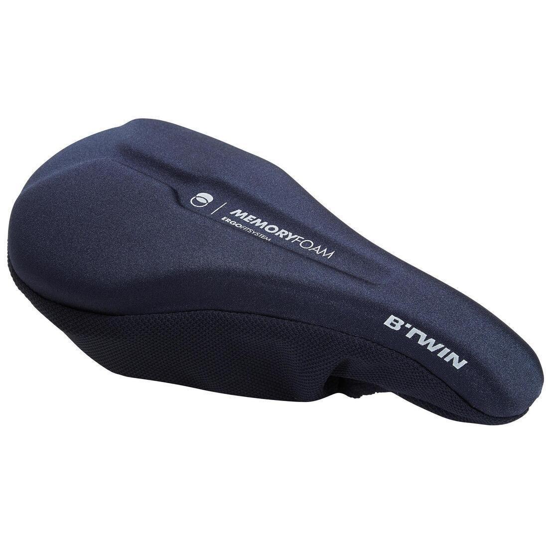 500 Memory Foam Saddle Cover Size M, Black, , large image number 0