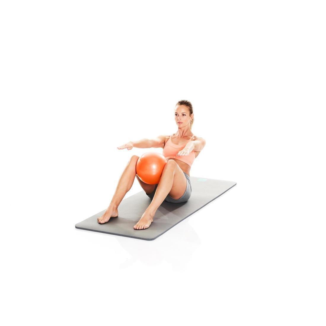 Large Pilates Soft Ball, Orange, No Color, large image number 0