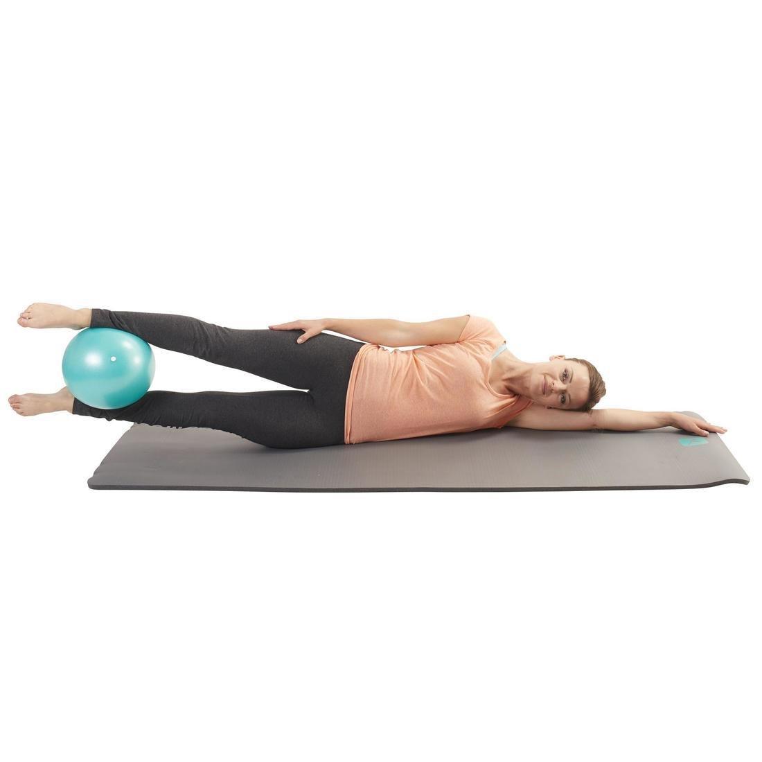 Small Pilates Soft Ball, Turquoise, No Color, large image number 0