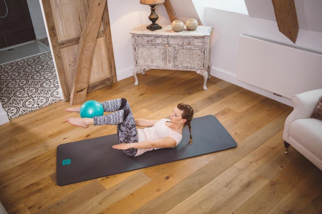 Small Pilates Soft Ball, Turquoise, No Color, large image number 9