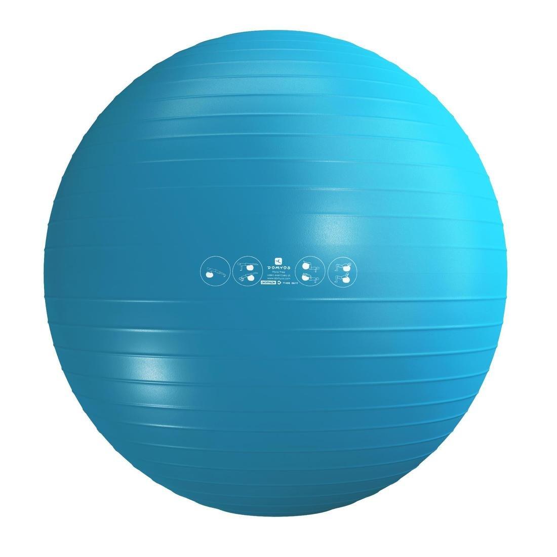 Medium Anti-Burst Pilates Swiss Ball Title, No Color, large image number 0