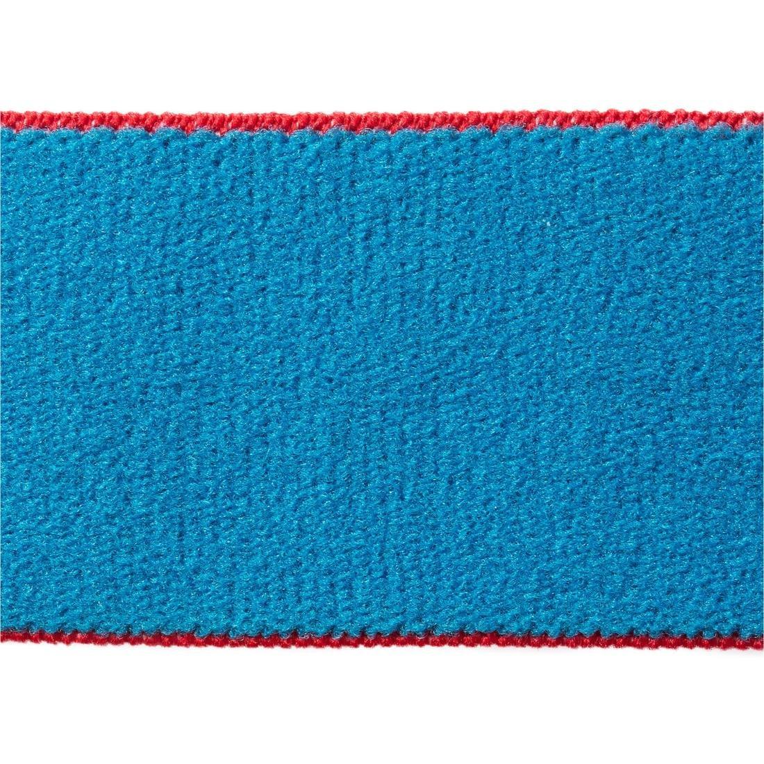 FRD120 freediving snorkel mask kit for adults red turquoise Title, No Color, large image number 11