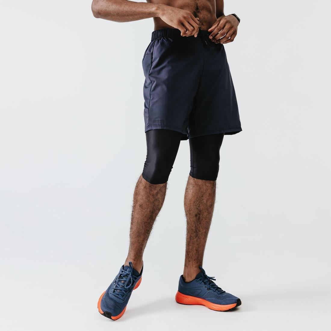 Medium  Men's Running Breathable �-Tights Dry - Black, , large image number 3