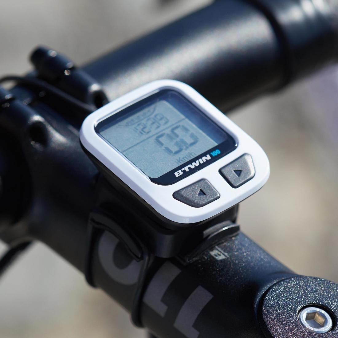100 Wired Cyclometer, Pale Grey, , large image number 4