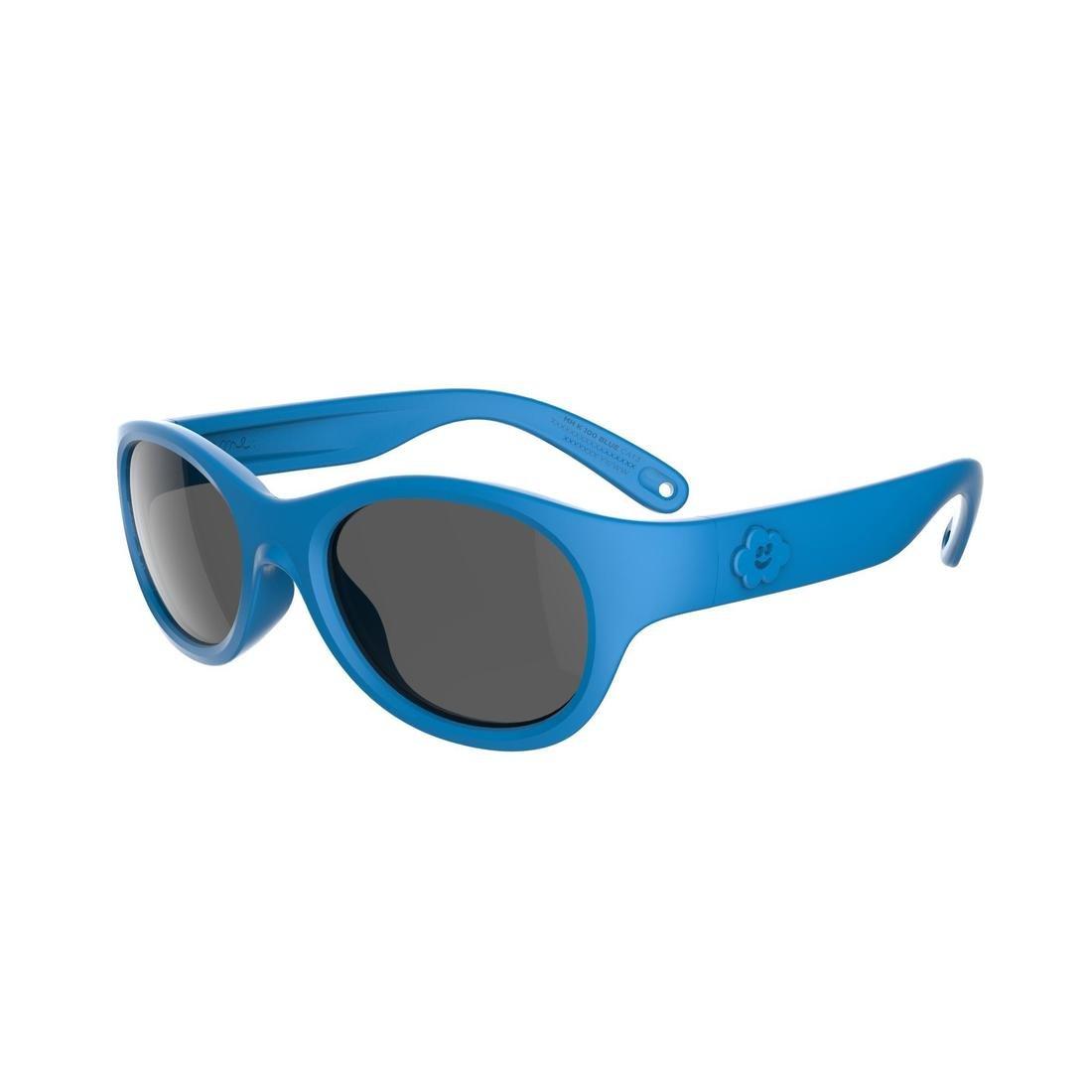 2-4Y Kids' Hiking Sunglasses - MH K100 - Category 3, Pacific Blue, No Color, large image number 0