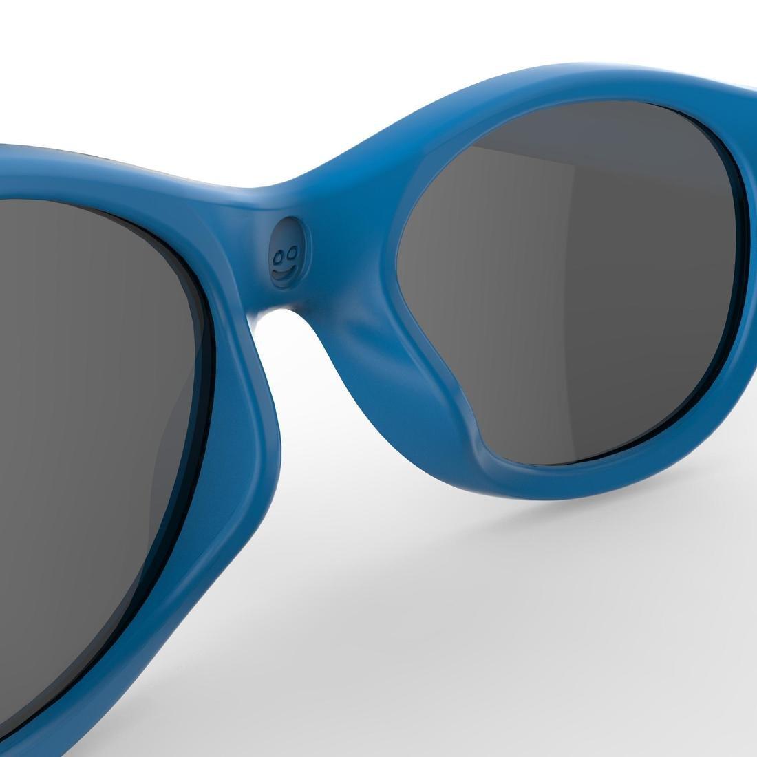 2-4Y Kids' Hiking Sunglasses - MH K100 - Category 3, Pacific Blue, No Color, large image number 6
